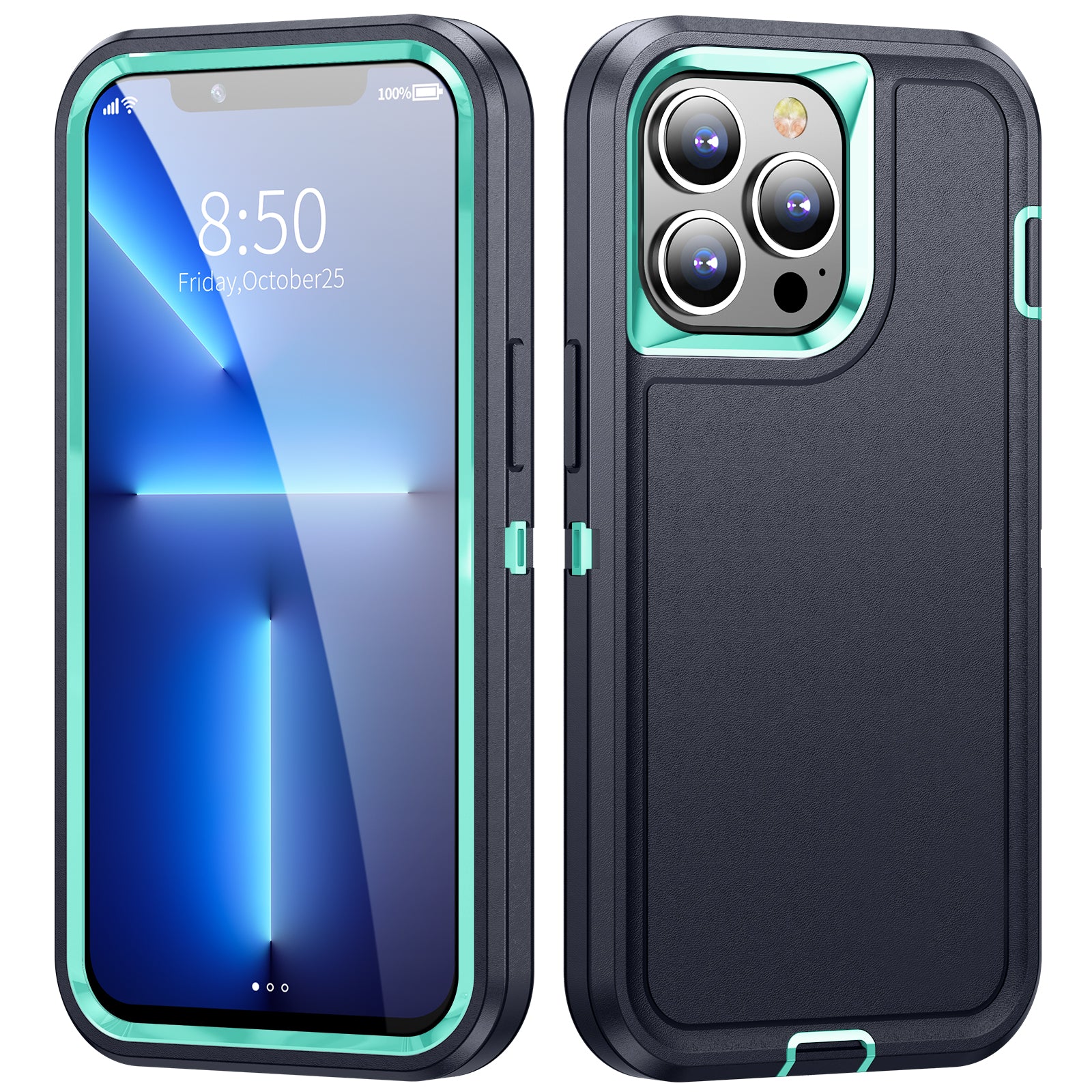 For iPhone 13 Pro Max Back Phone Case TPU+PC Shockproof Protection Phone Cover For iPhone 13 Pro Max Back Phone Case TPU+PC Shockproof Protection Phone Cover